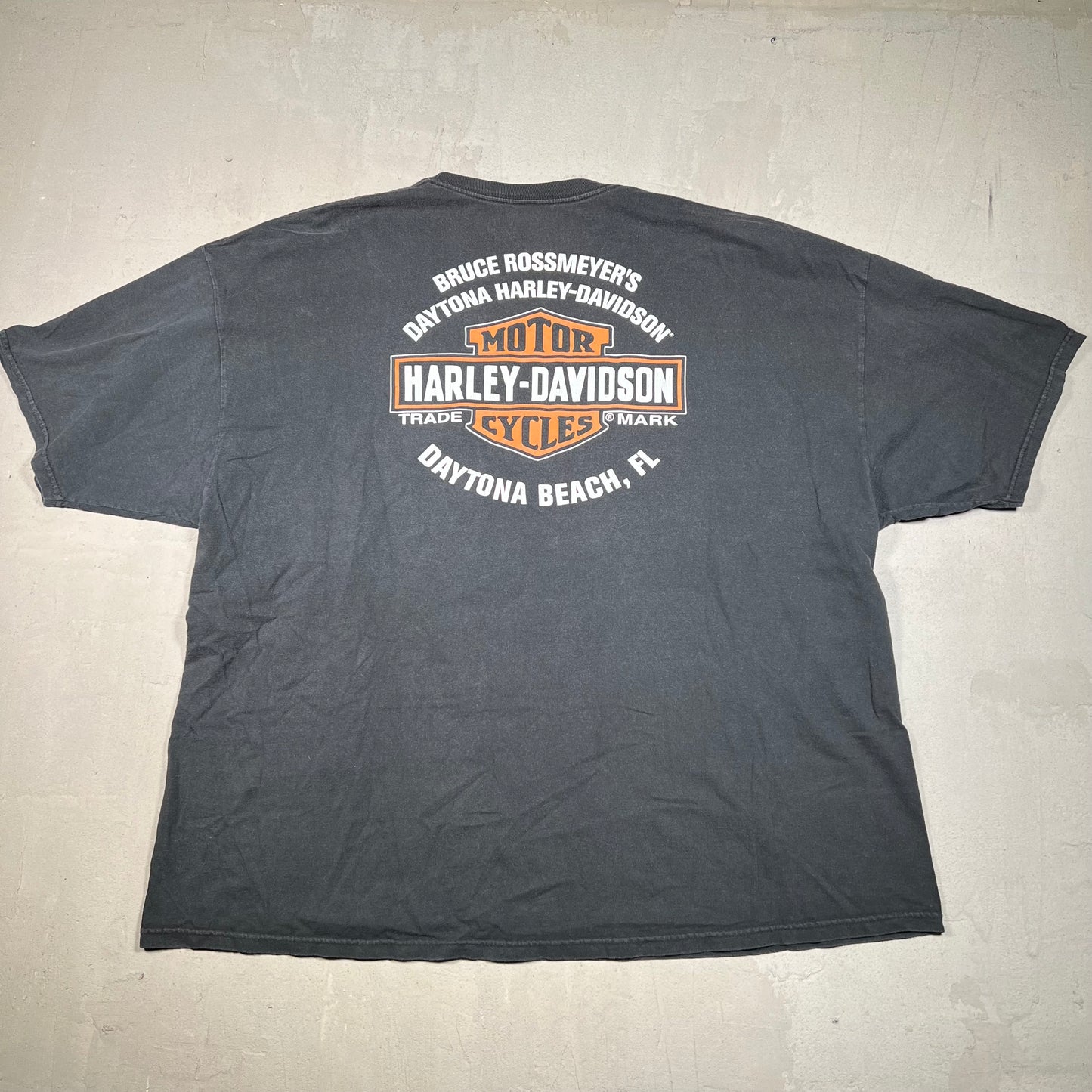 2012 Harley Davidson Black "Pinup Girl" Tee Size 3XL USED v19407