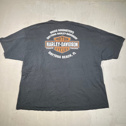 2012 Harley Davidson Black "Pinup Girl" Tee Size 3XL USED v19407
