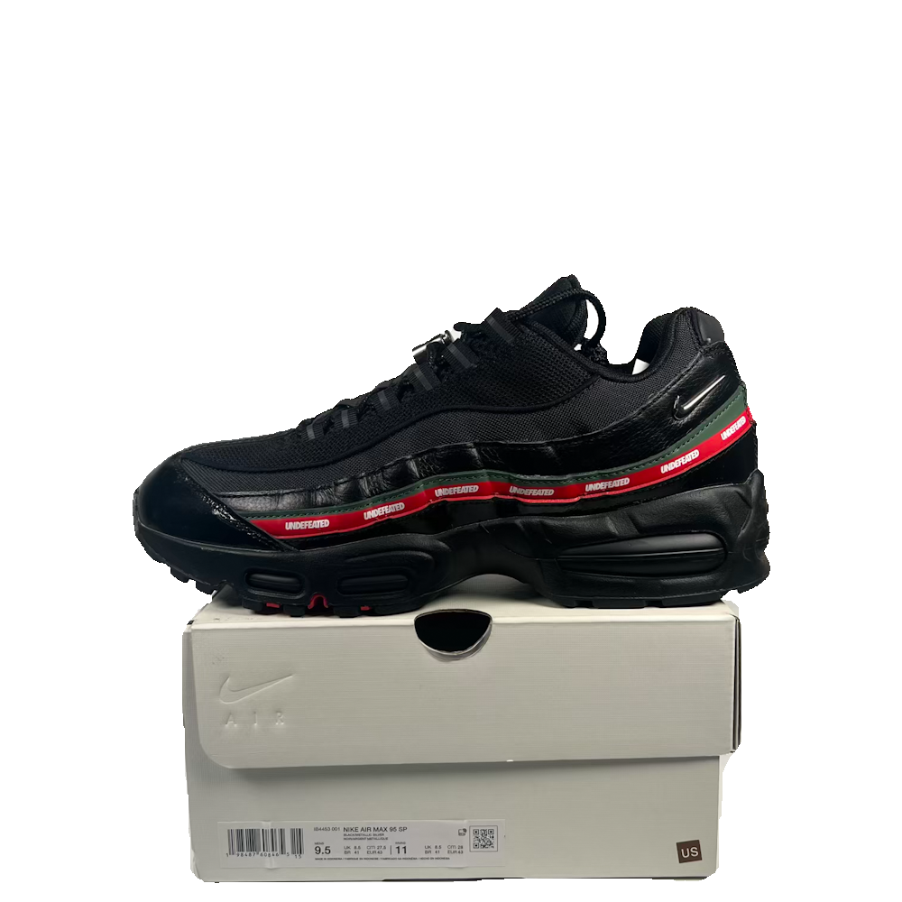 Nike Air Max 95 Undefeated Black (2025) Size 9.5 USED s23736