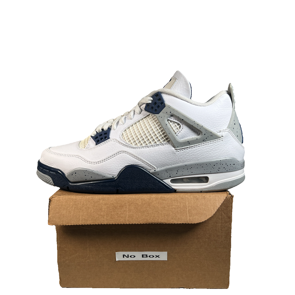 Jordan 4 Midnight Navy (2022) Size 10 USED s23025