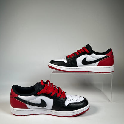 Jordan 1 Low Black Toe (2023) Size 8.5 USED s22197