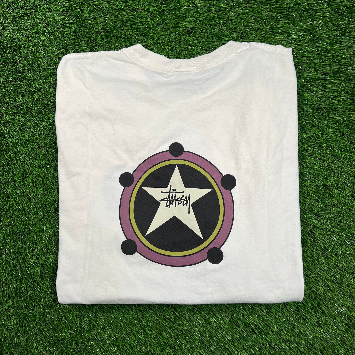 Stussy "Ranger" White Tee Size XL USED x16131