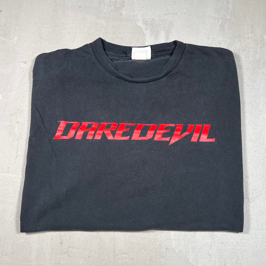 2003 DareDevil Opening Night Promo Black Tee Size XL USED v19019