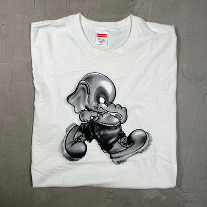 Supreme Elephant Tee White (2022) Size Medium USED x18724