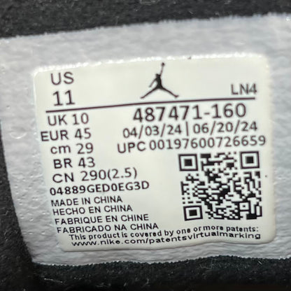 Jordan 14 Black Toe (2024) Size 11 USED s23743