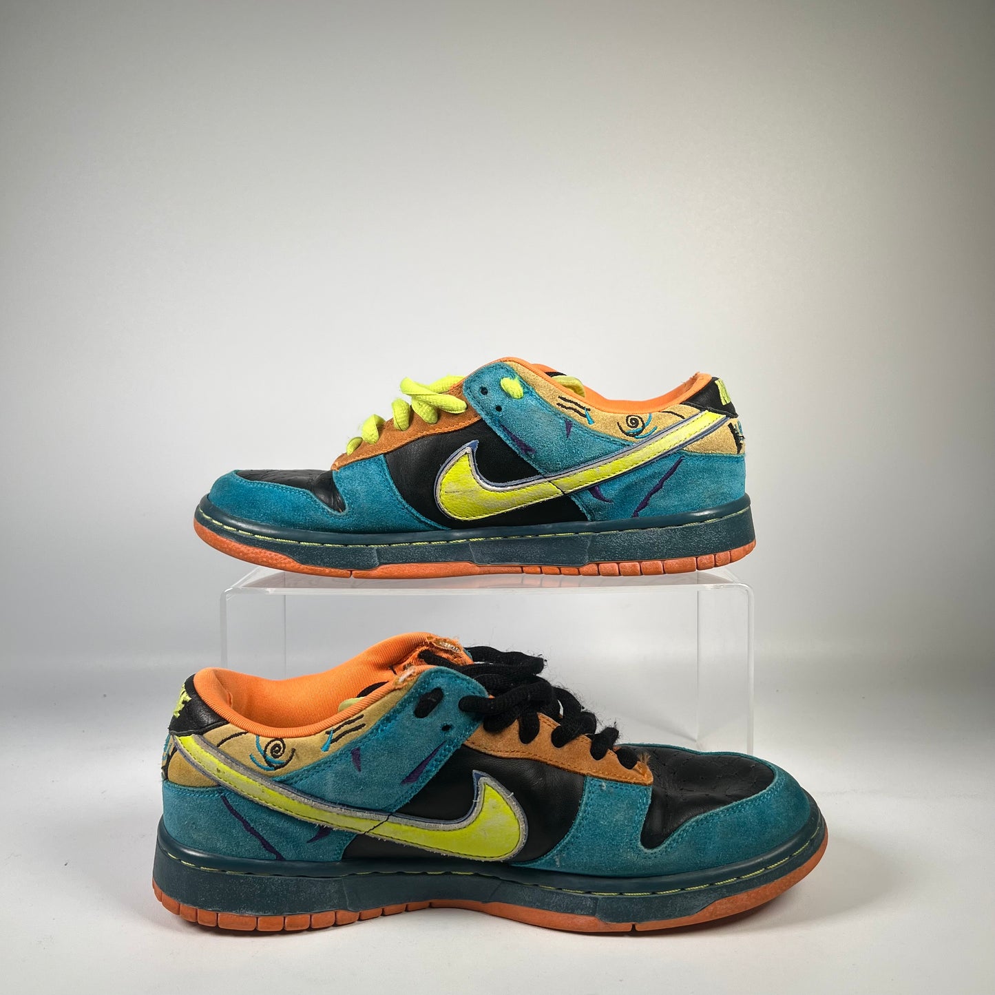 Nike SB Dunk Low Skate or Die (2008) Size 9 USED s19451