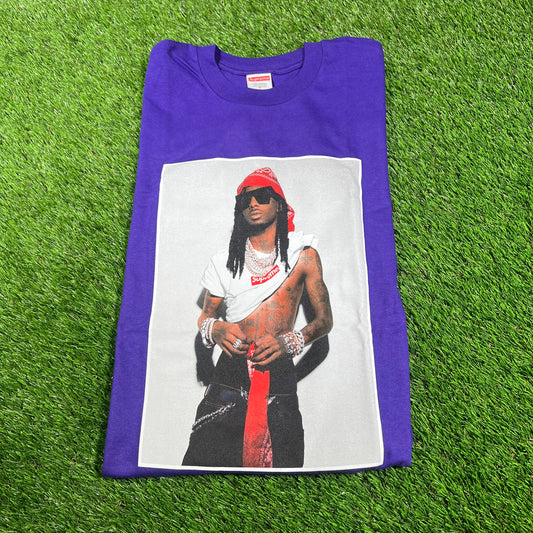 Supreme Playboi Carti Purple Tee Size Medium NEW x14459