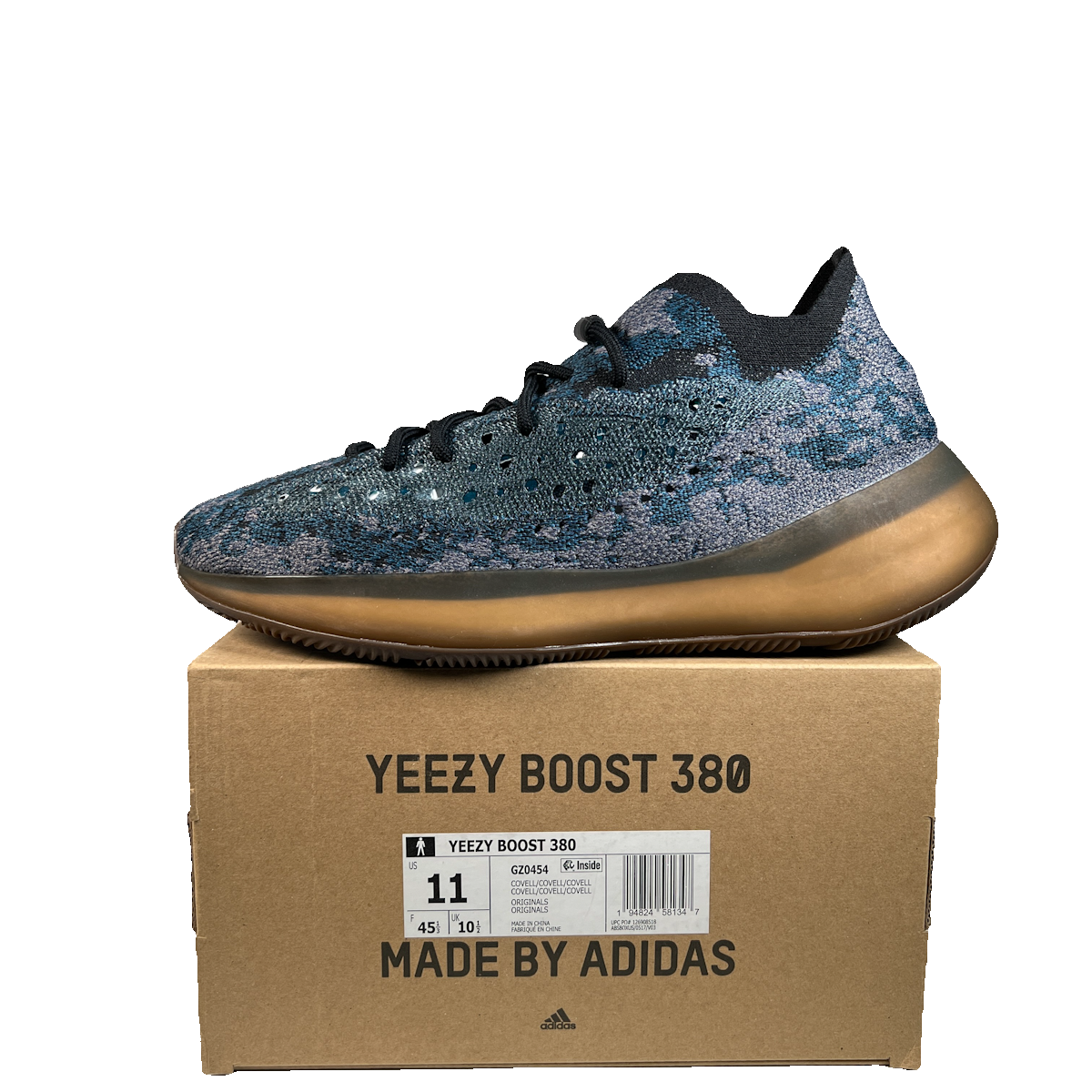 Yeezy 380 Covellite (2021) Size 11 USED s22849