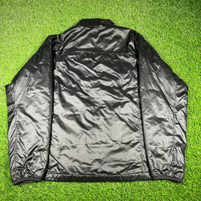 North Face Black Rain Jacket Size Medium USED v16885