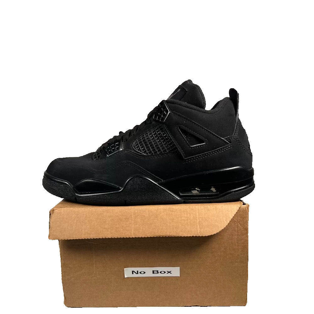 Jordan 4 Black Cat (2020) Size 8 USED s23702