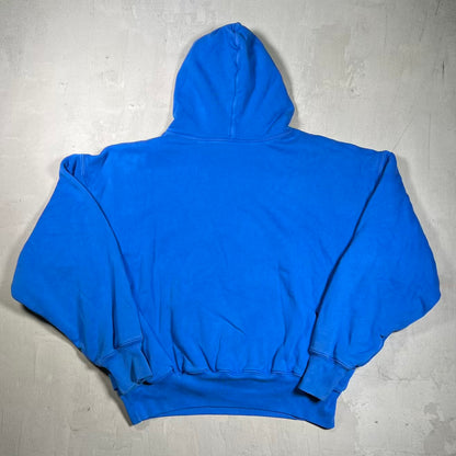 Yeezy Gap Double Layer Blue Hoodie Size XL USED x18441