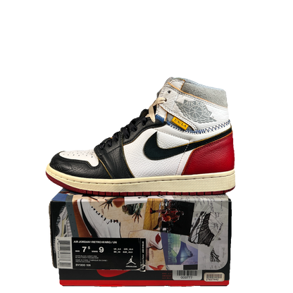 Jordan 1 High Union LA Black Toe (2018) Size 7.5 USED s23082