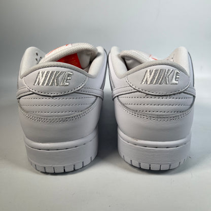 Nike SB Dunk Low Pro Triple White (2024) Size 8.5 NEW s21206