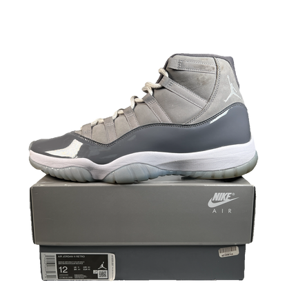 Jordan 11 High Cool Grey (2021) Size 12 USED s23214