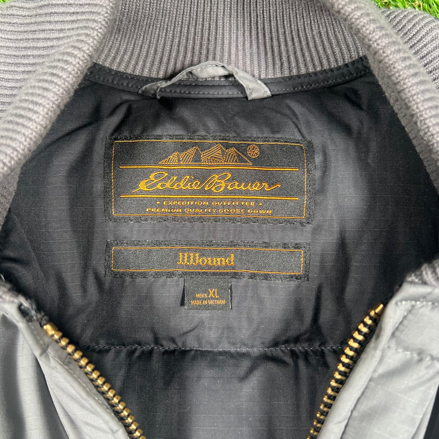Eddie Bauer x JJJJound Grey Bomber Jacket (2023) Size XL USED x14823