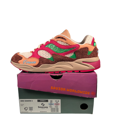 Saucony x Jae Tips Grid Shadow 2 "What's the Occasion? Wear To a Date." (2023) Size 10 USED s18162