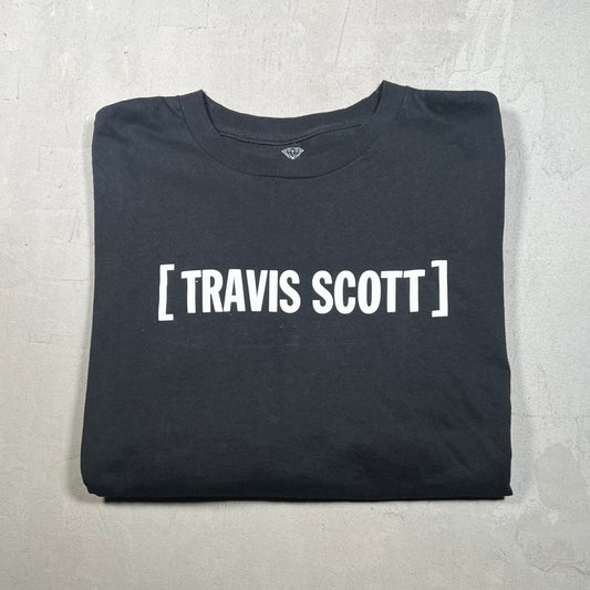 Travis Scott Diamond Supply Black Longsleeve Size XXL USED x15423