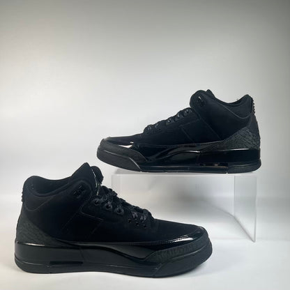 Jordan 3 Black Cat (2025) Size 10 USED s23664