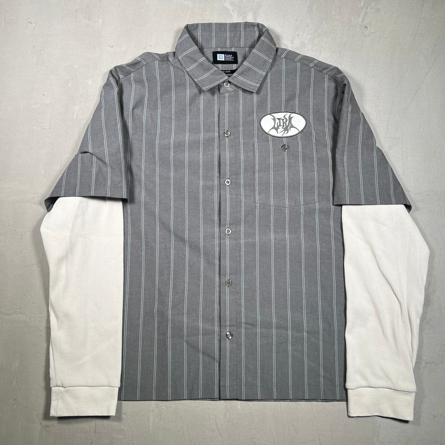 Lira Mechanic Layered Shirt Size XL USED v19235