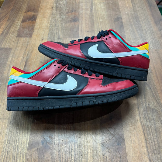 Nike Dunk Low Biker Tattoos Size 10.5 USED s17393