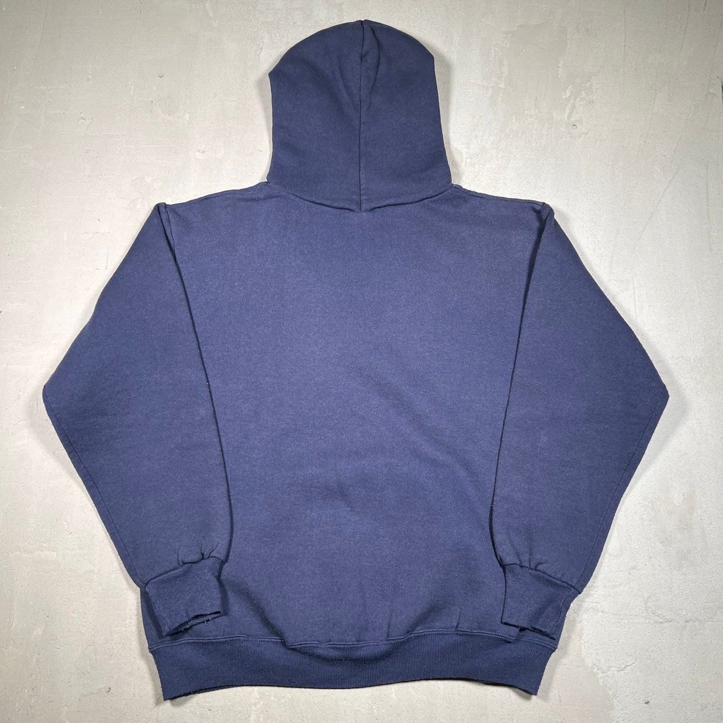 1990s Michigan Navy Blue Pullover Hoodie Size Large USED v19080