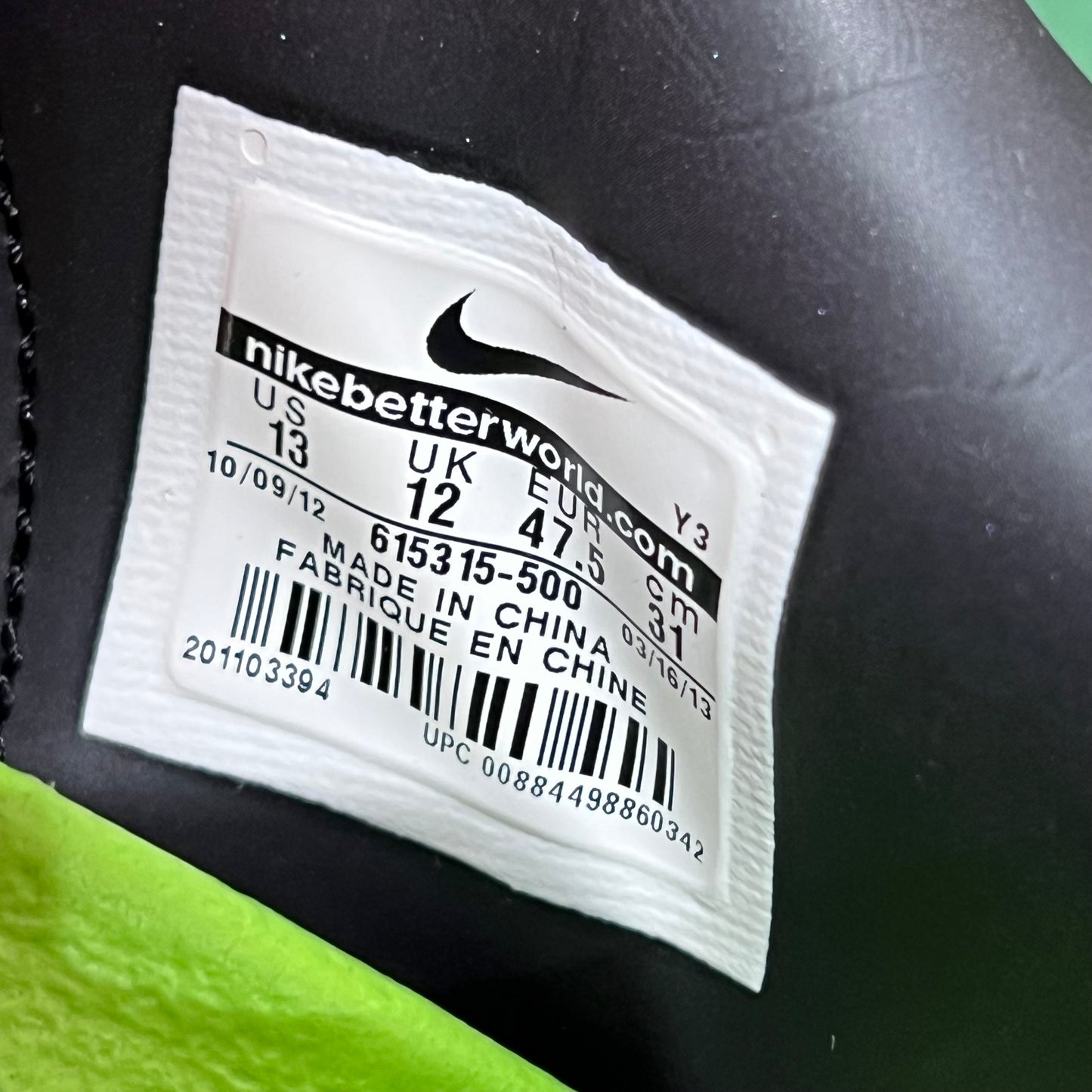 Nike Kobe 8 Mambacurial Size 13 USED s14039