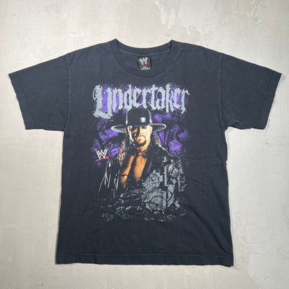 2009 WWE Undertaker Black Grave Tee Size Small USED v19046