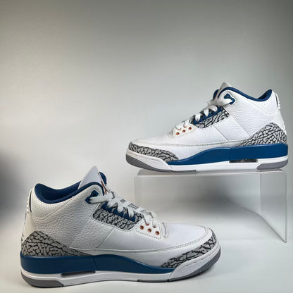 Jordan 3 Wizards (2023) Size 9 USED s23517