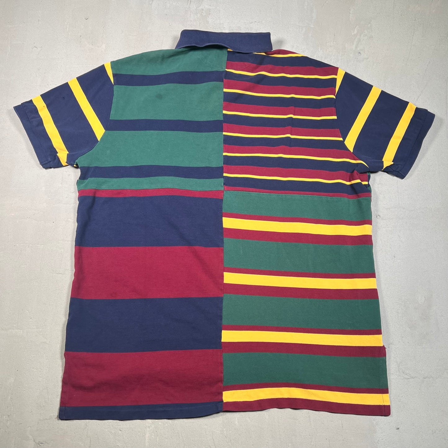 2014 Polo Ralph Lauren Patchwork Polo Size XXL USED v19130
