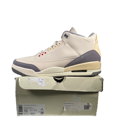 Jordan 3 Muslin (2022) Size 12 USED s20161