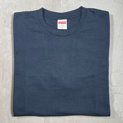 Supreme Tape Navy Blue Tee (2025) Size Small NEW x18532