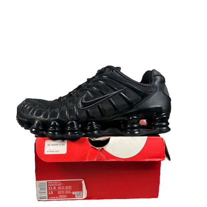 Nike Shox TL Black Metallic Hermatite (2019) Size 11.5 USED s23003