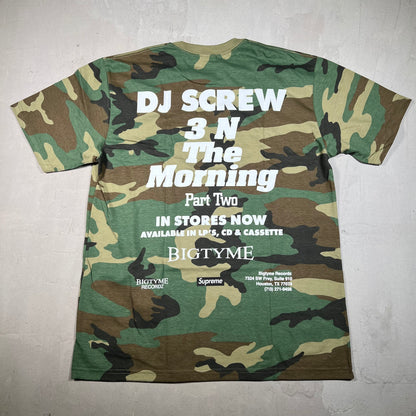 Supreme DJ Screw SUC Camo Tee Size Large NEW x17421