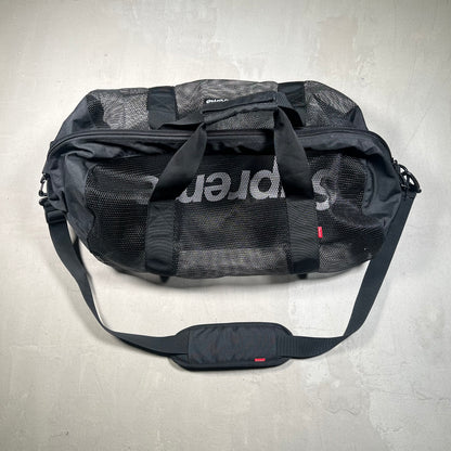Supreme Big Mesh Duffle Bag (2020) Black USED x17205