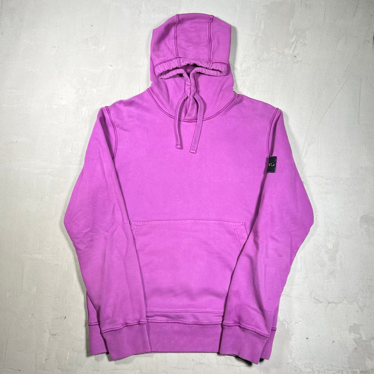 Stone Island Purple Hoodie Size Large USED x18405