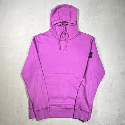 Stone Island Purple Hoodie Size Large USED x18405