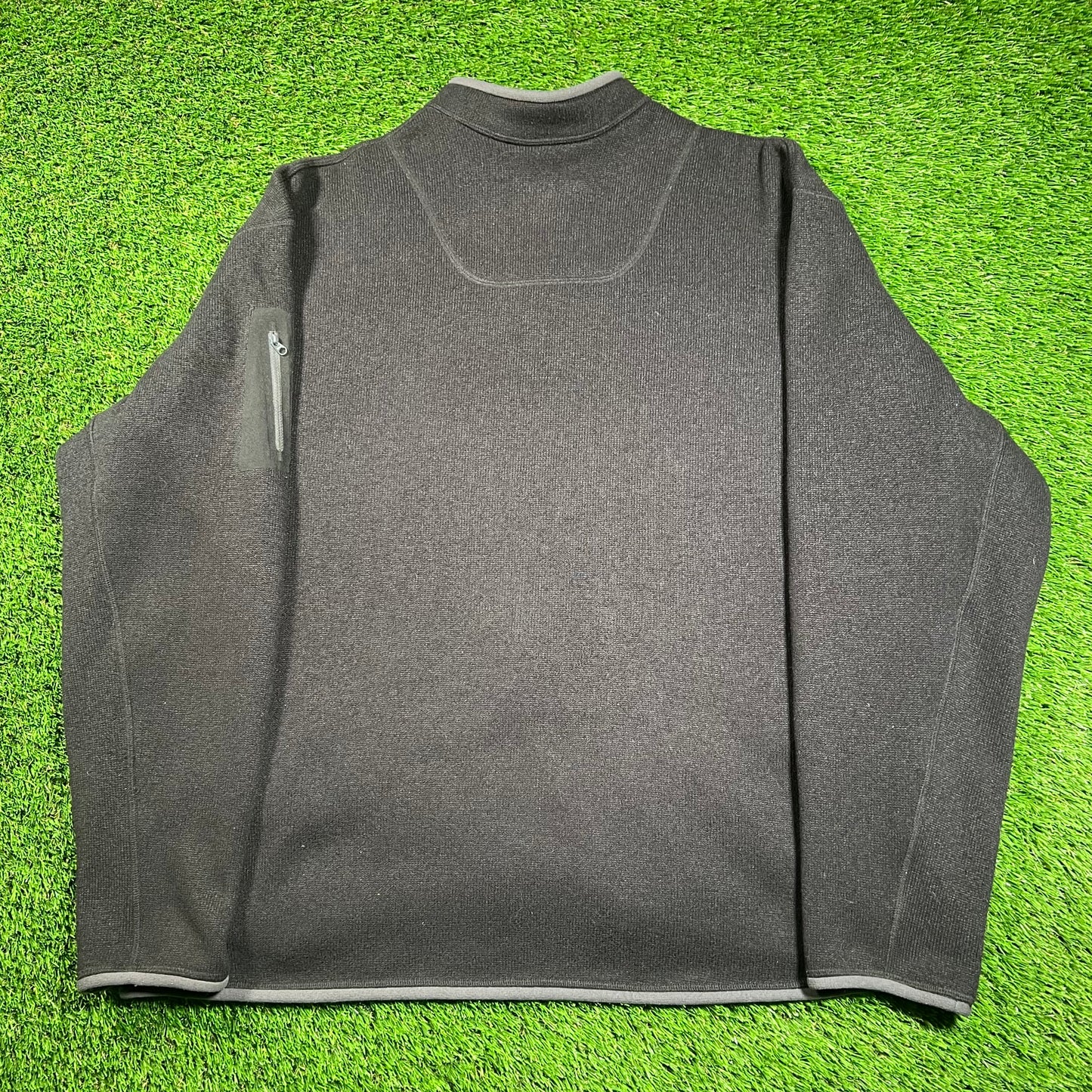 Arc'teryx Covert Black Cardigan Fleece Jacket Size XXL USED x16360