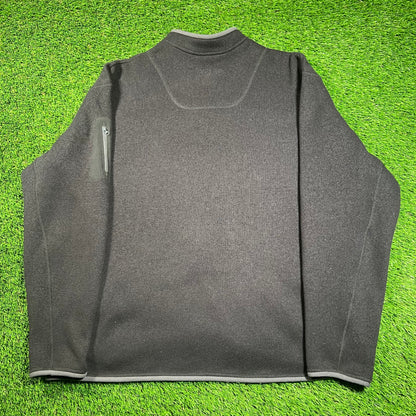 Arc'teryx Covert Black Cardigan Fleece Jacket Size XXL USED x16360