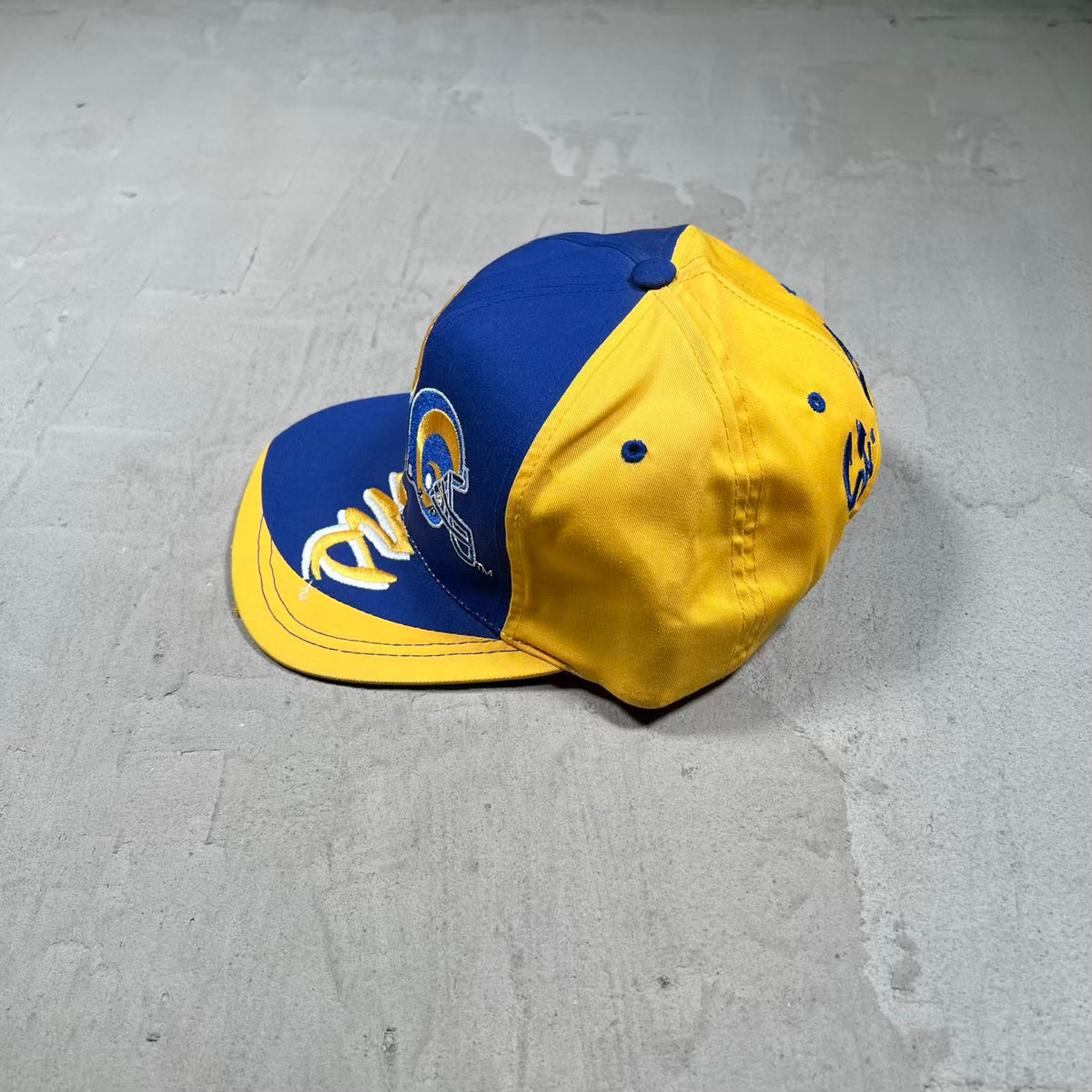 1990s LA Rams AOP Hat USED v20127