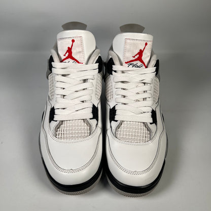 Jordan 4 White Cement (2025) Size 10 USED s19688