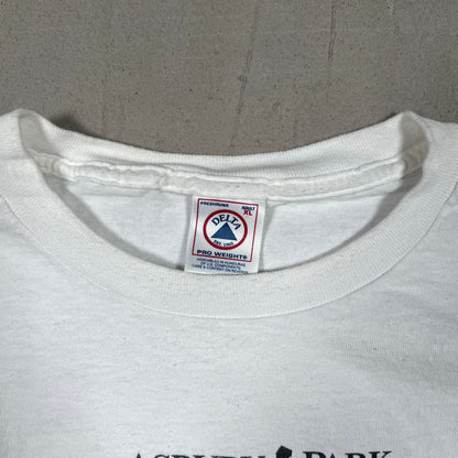 1998 Asbury Press Yankees "Champs" White Tee Size XL USED v19103