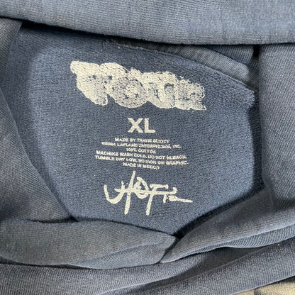 Travis Scott Maximus Utopia Metlife Navy Hoodie Size XL USED X16525