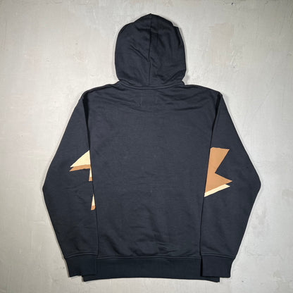 Jordan Black Hoodie w/ Lightning Size Medium NEW v19341