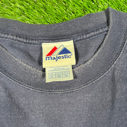 2008 Yankees All Star Game Navy Tee Size XL USED v17276