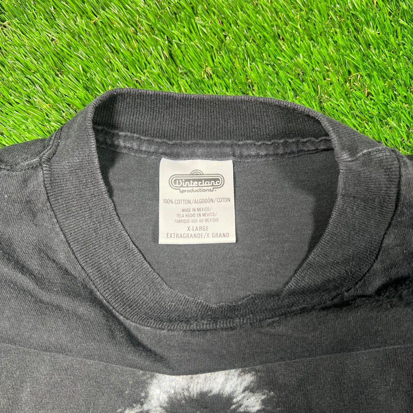 1994 Huey Lewis Winterland Tag Black Tee Size XL USED v18695