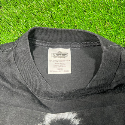 1994 Huey Lewis Winterland Tag Black Tee Size XL USED v18695