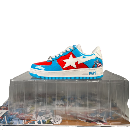 Bape Bathing Ape Sta Marvel Comics Captain America (2022) Size 6 NEW s20551