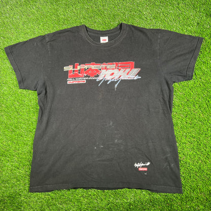 Supreme Yohji Yamamoto Black Tekken Tee Size Medium USED x14933