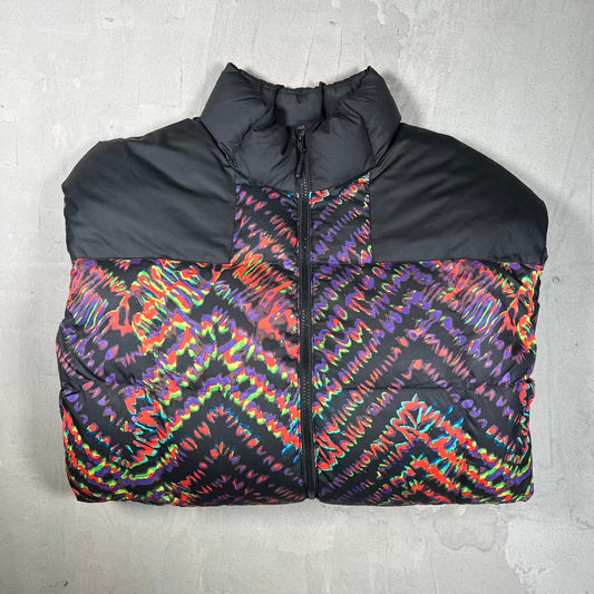 North Face Lhotse Flare Shibori 700 Series Puffy Jacket Size XL USED v20207