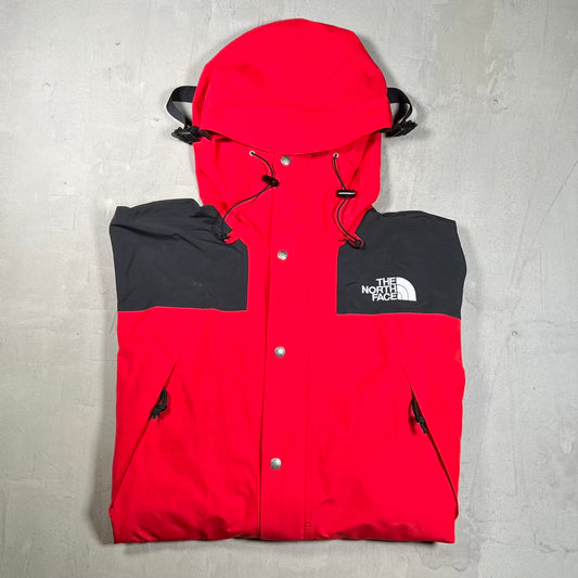 North Face Gore-Tex Mountain Red Jacket Size Large USED v20383